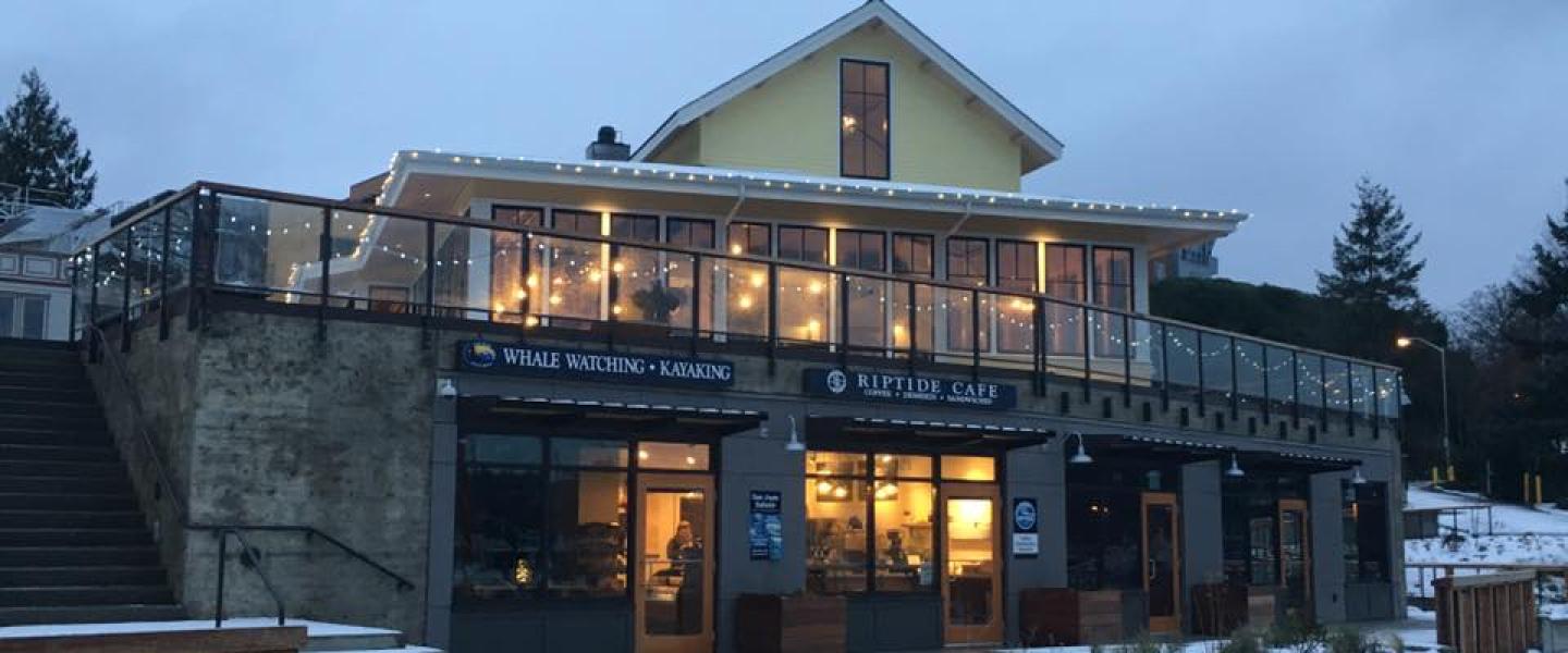 Friday Harbor, San Juan Island Snow 2016